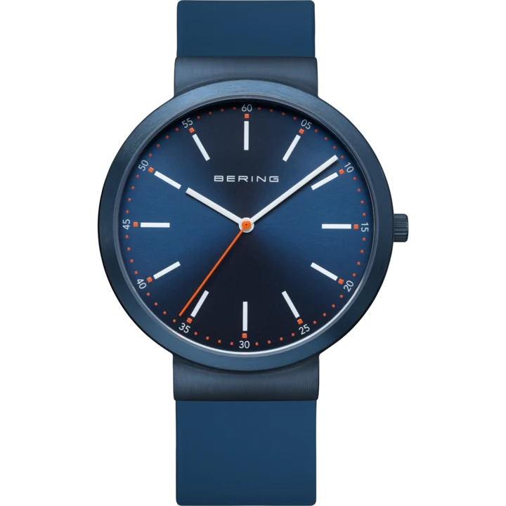 BERING Classic mit blau Zifferblatt