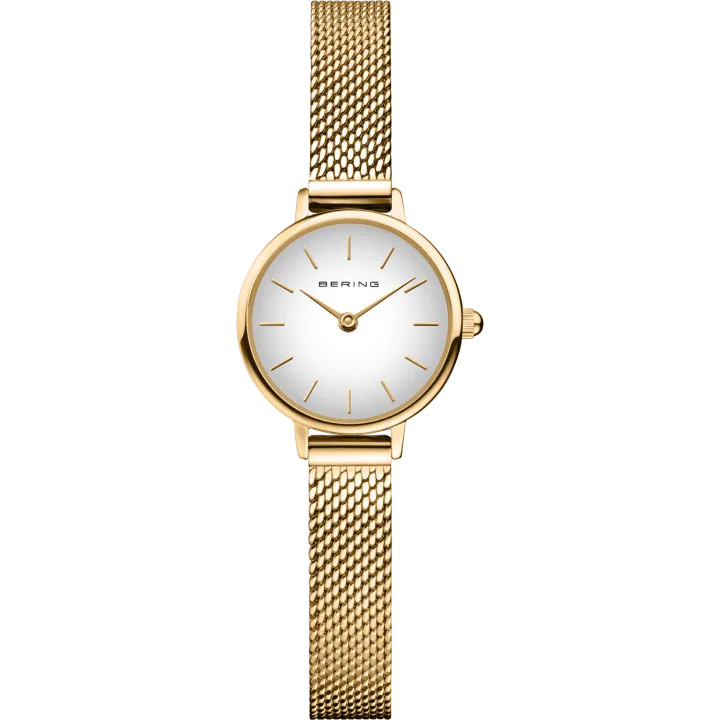 BERING Classic mit weiß Zifferblatt