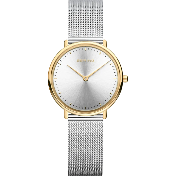 BERING Ultra Slim mit silber Zifferblatt