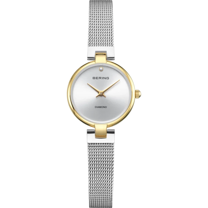 BERING Classic mit silber Zifferblatt