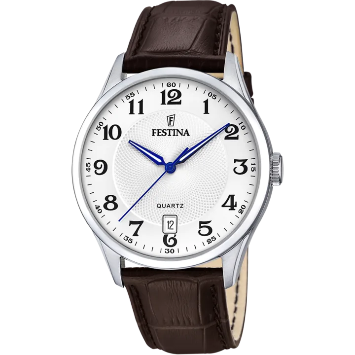 Festina Klassik mit weiß Zifferblatt