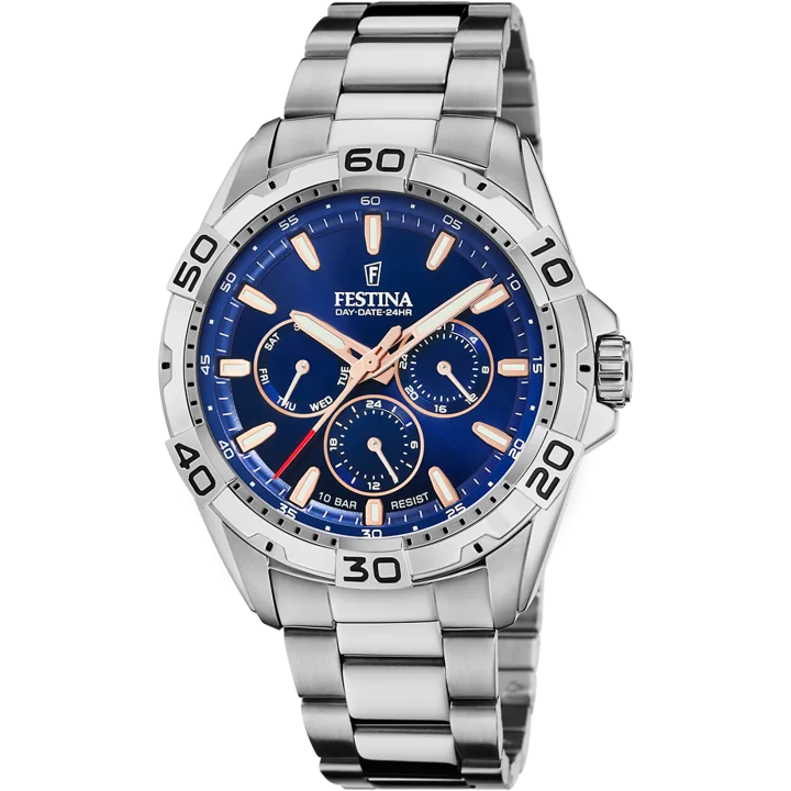 Festina Multifunktion Collection mit blau Zifferblatt
