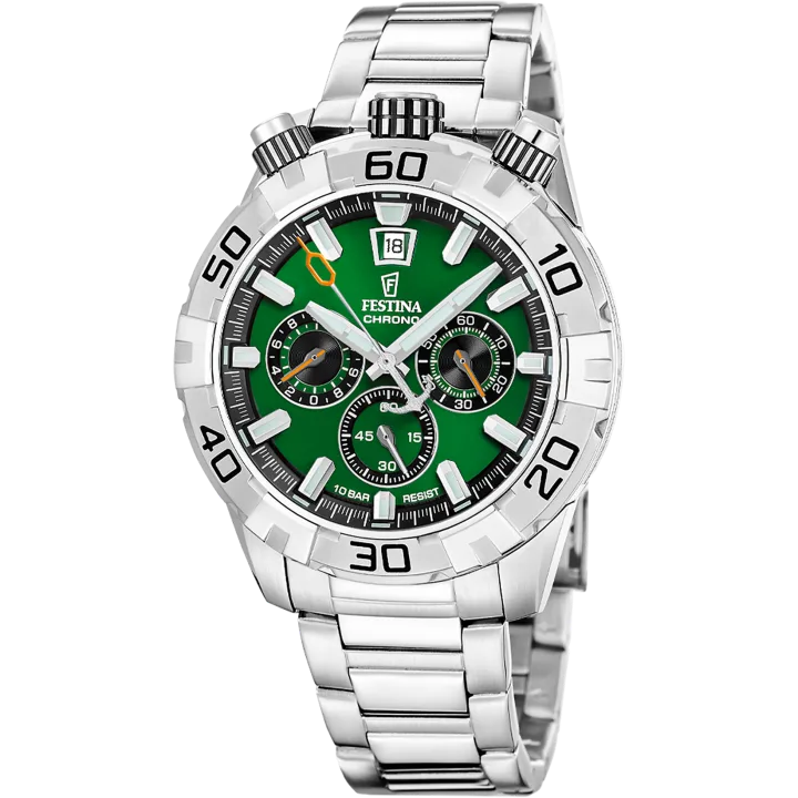 Festina The Originals mit grün Zifferblatt