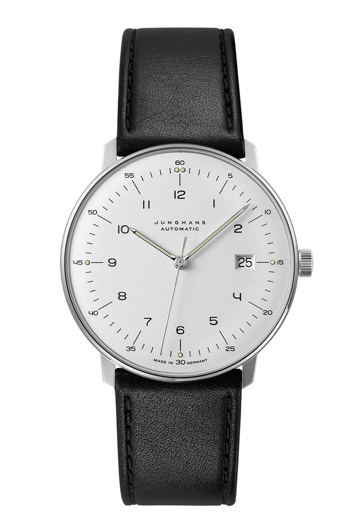Junghans max bill Automatic mit silber Zifferblatt